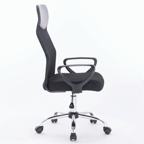 Кресло офисное Brabix Tender MG-330 сетка/ткань/кожзам, черное 531845 фото 2
